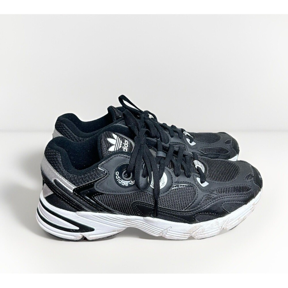 Adidas Astir Black White Womens Sneakers Size 8 Shoes Athletic Gym Running